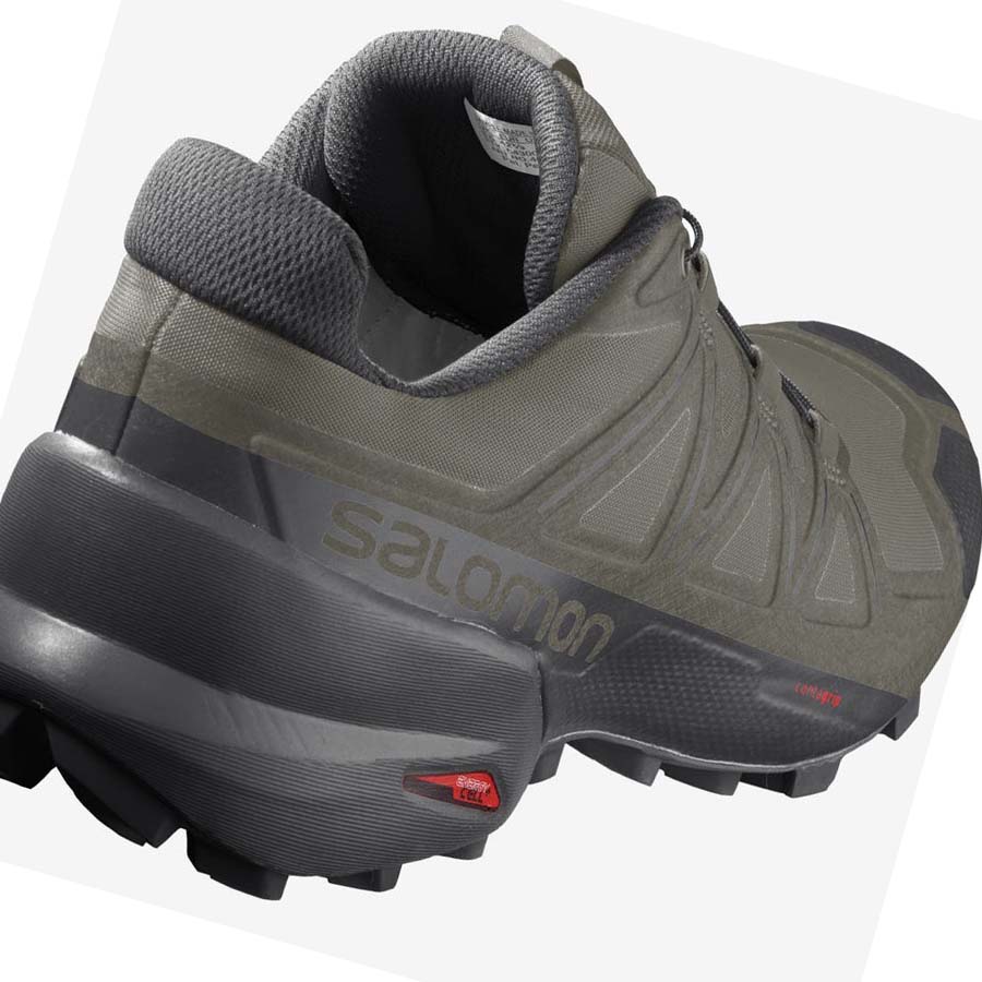 Salomon SPEEDCROSS 5 Erkek Patika Koşu Ayakkabısı Zeytin Yeşili | TR 3515AHK